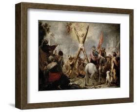 The Martyrdom of Saint Andrew, 1675-1682-Bartolome Esteban Murillo-Framed Giclee Print