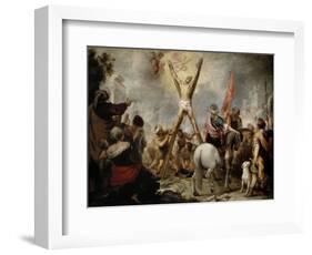 The Martyrdom of Saint Andrew, 1675-1682-Bartolome Esteban Murillo-Framed Giclee Print