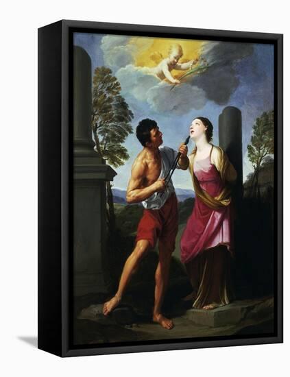 The Martyrdom of Saint Apollonia-Guido Reni-Framed Stretched Canvas