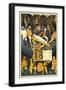 The Martyrdom of Saint Apollonia-Jean Fouquet-Framed Art Print