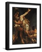 The Martyrdom of Saint Bartholomew. 1722-Giovanni Battista Tiepolo-Framed Giclee Print