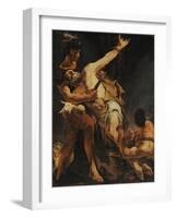 The Martyrdom of Saint Bartholomew. 1722-Giovanni Battista Tiepolo-Framed Giclee Print