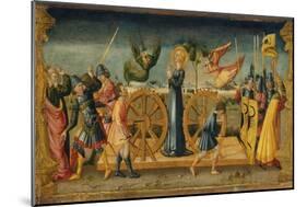 The Martyrdom of Saint Catherine-Neri Di Bicci-Mounted Giclee Print
