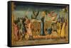 The Martyrdom of Saint Catherine-Neri Di Bicci-Framed Stretched Canvas