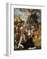 The Martyrdom of Saint Catherine-Lucas Cranach the Elder-Framed Giclee Print