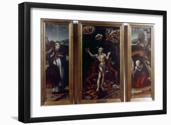 'The Martyrdom of Saint Ignatius', 16th century. Artist: Anon-Anon-Framed Giclee Print