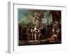 The Martyrdom of Saint Lawrence, 18th Century-Gaspare Diziani-Framed Giclee Print