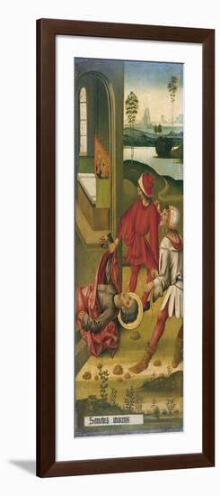 The Martyrdom of Saint Mark, 1478-Gabriel Mälesskircher-Framed Giclee Print