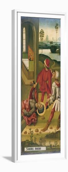 The Martyrdom of Saint Mark, 1478-Gabriel Mälesskircher-Framed Giclee Print