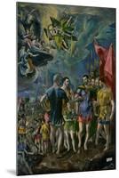 The Martyrdom of Saint Mauritius, 1580-1582-El Greco-Mounted Giclee Print