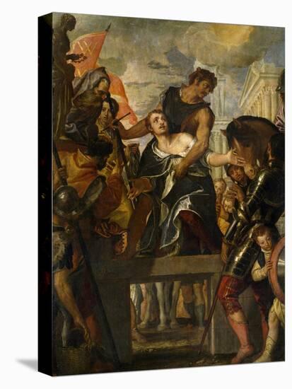 The Martyrdom of Saint Mena, ca. 1580-Paolo Veronese-Stretched Canvas