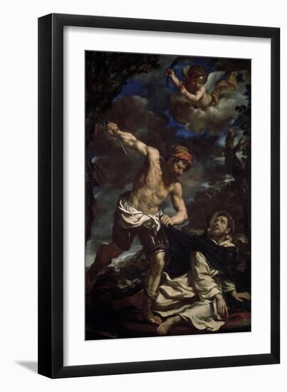 The Martyrdom of Saint Peter, End 1620S-Guercino-Framed Giclee Print