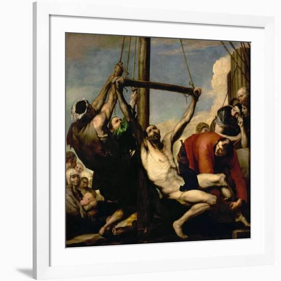 The Martyrdom of Saint Philip, 1639-Jusepe de Ribera-Framed Giclee Print