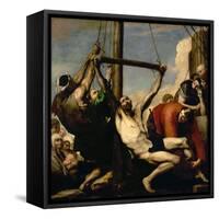 The Martyrdom of Saint Philip, 1639-Jusepe de Ribera-Framed Stretched Canvas