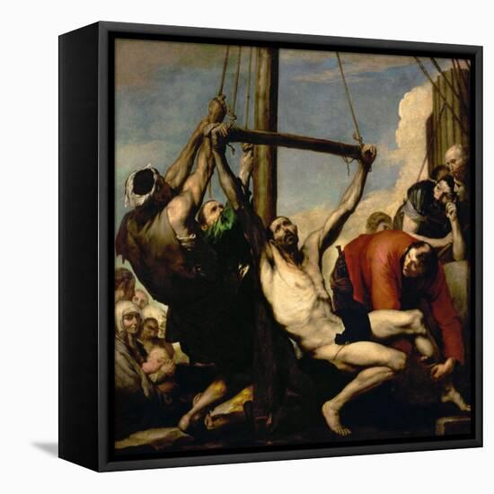 The Martyrdom of Saint Philip, 1639-Jusepe de Ribera-Framed Stretched Canvas