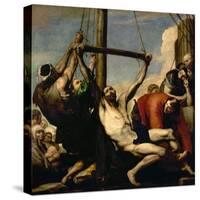 The Martyrdom of Saint Philip, 1639-Jusepe de Ribera-Stretched Canvas