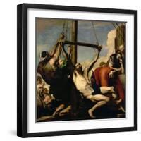 The Martyrdom of Saint Philip, 1639-Jusepe de Ribera-Framed Giclee Print