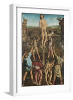 The Martyrdom of Saint Sebastian, 1475-Antonio Pollaiuolo-Framed Giclee Print