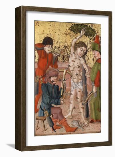 The Martyrdom of Saint Sebastian, Ca. 1470-1480-null-Framed Giclee Print