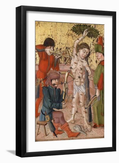 The Martyrdom of Saint Sebastian, Ca. 1470-1480-null-Framed Giclee Print