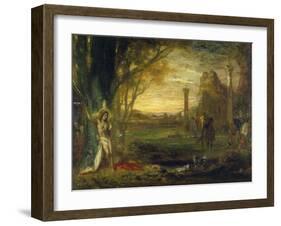 The Martyrdom of Saint Sebastian-Gustave Moreau-Framed Giclee Print