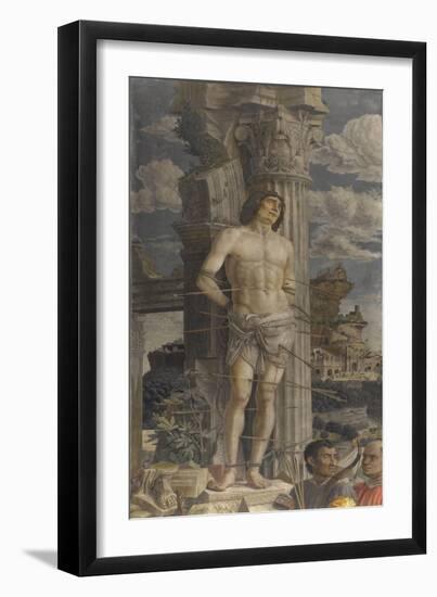 The Martyrdom of Saint Sebastian-Andrea Mantegna-Framed Giclee Print