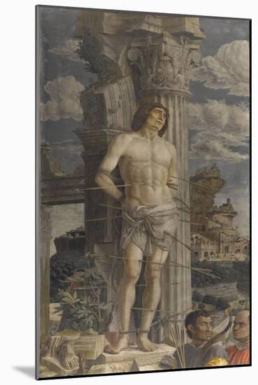 The Martyrdom of Saint Sebastian-Andrea Mantegna-Mounted Giclee Print