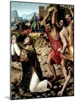 The Martyrdom of Saint Stephen, Ca. 1562-Juan De juanes-Mounted Giclee Print