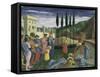 The Martyrdom of Saints Cosmas and Damian-Fra Angelico-Framed Stretched Canvas