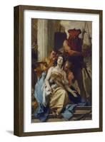 The Martyrdom of St. Agatha, about 1750. (Altarpiece from S. Agata, Lendinara)-Giovanni Battista Tiepolo-Framed Giclee Print