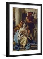 The Martyrdom of St. Agatha, about 1750. (Altarpiece from S. Agata, Lendinara)-Giovanni Battista Tiepolo-Framed Giclee Print