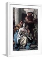 The Martyrdom of St Agatha, C1756-Giovanni Battista Tiepolo-Framed Giclee Print