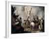 The Martyrdom of St Andre. (Oil on Canvas, 17Th Century)-Bartolome Esteban Murillo-Framed Giclee Print