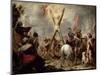 The Martyrdom of St. Andrew, 1675-82-Bartolome Esteban Murillo-Mounted Giclee Print