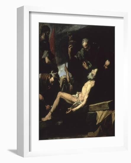 The Martyrdom of St. Andrew-Jusepe de Ribera-Framed Giclee Print