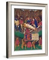 'The Martyrdom of St. Apolline', c1455, (1939)-Jean Fouquet-Framed Giclee Print