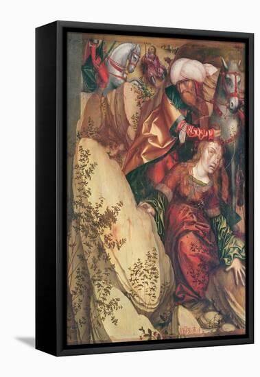 The Martyrdom of St. Barbara, 1503-Hans Fries-Framed Stretched Canvas