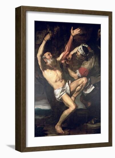 The Martyrdom of St. Bartholomew-Jusepe de Ribera-Framed Giclee Print