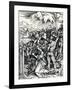 The Martyrdom of St Catherine, 1497-Albrecht Dürer-Framed Giclee Print