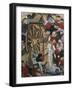 The Martyrdom of St Catherine of Alexandria, Painted by the Master of Glorieta-null-Framed Giclee Print