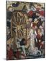 The Martyrdom of St Catherine of Alexandria, Painted by the Master of Glorieta-null-Mounted Giclee Print