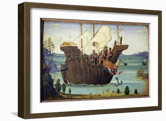 The Martyrdom of St. Clement-Bernardino Fungai-Framed Giclee Print