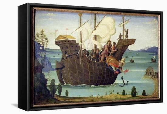 The Martyrdom of St. Clement-Bernardino Fungai-Framed Stretched Canvas