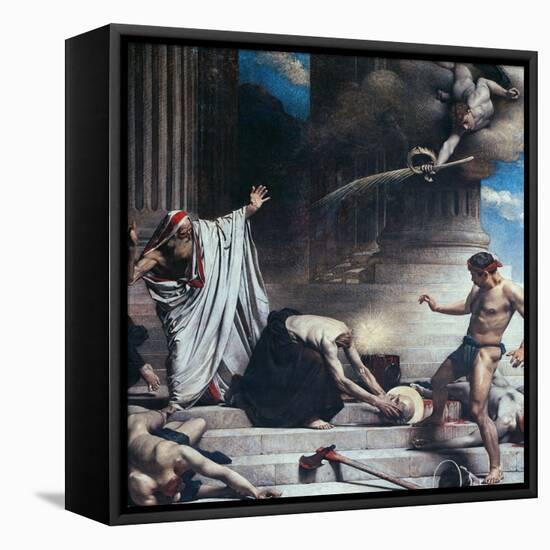 The Martyrdom of St. Denis-Leon Joseph Florentin Bonnat-Framed Stretched Canvas