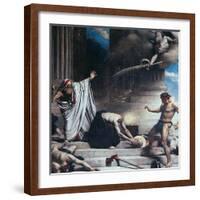 The Martyrdom of St. Denis-Leon Joseph Florentin Bonnat-Framed Giclee Print