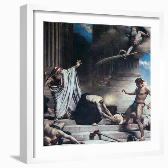 The Martyrdom of St. Denis-Leon Joseph Florentin Bonnat-Framed Giclee Print