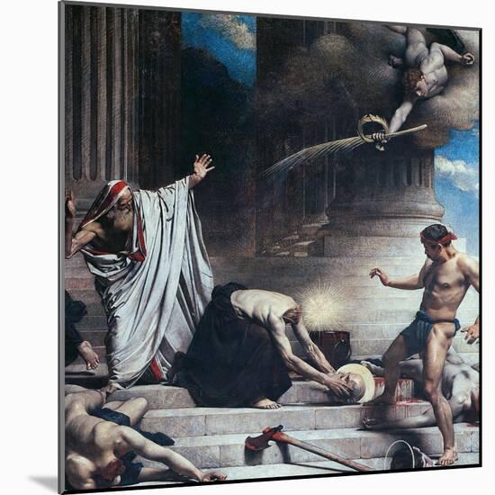 The Martyrdom of St. Denis-Leon Joseph Florentin Bonnat-Mounted Giclee Print