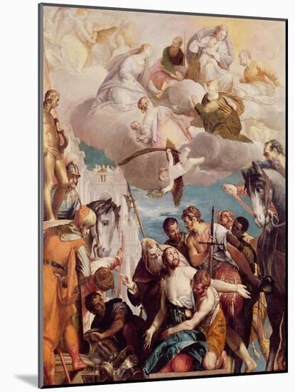 The Martyrdom of St. George-Paolo Veronese-Mounted Giclee Print