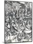 The Martyrdom of St John, 1498-Albrecht Dürer-Mounted Premium Giclee Print