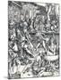 The Martyrdom of St John, 1498-Albrecht Dürer-Mounted Giclee Print